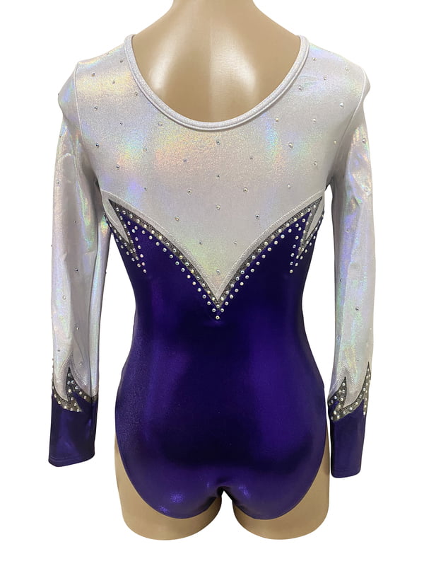 PURPLE, SILVER & WHITE MYSTIQUE LONG SLEEVE