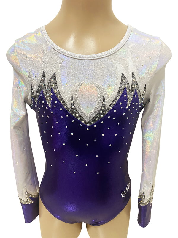 PURPLE, SILVER & WHITE MYSTIQUE LONG SLEEVE