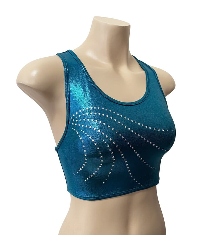 EMERALD MYSTIQUE CROP TOP