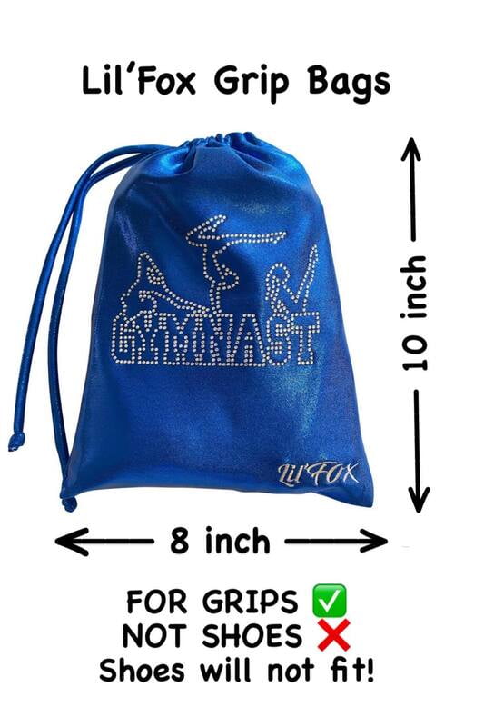 ROYAL BLUE & SILVER SHINY MYSTIQUE GRIP BAG