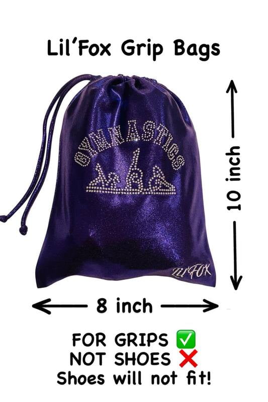 PURPLE SHINY MYSTIQUE GRIP BAG