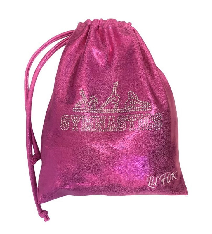 LOLLY PINK SHINY MYSTIQUE GRIP BAG
