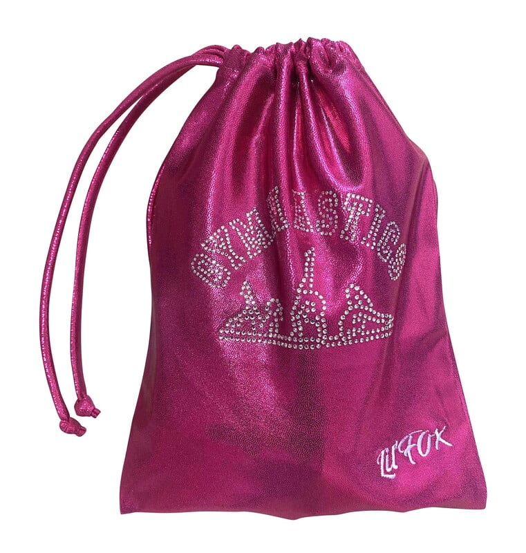 HOT PINK SHINY FOIL GRIP BAG