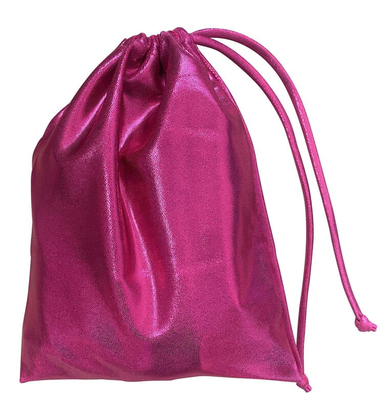 HOT PINK SHINY FOIL GRIP BAG