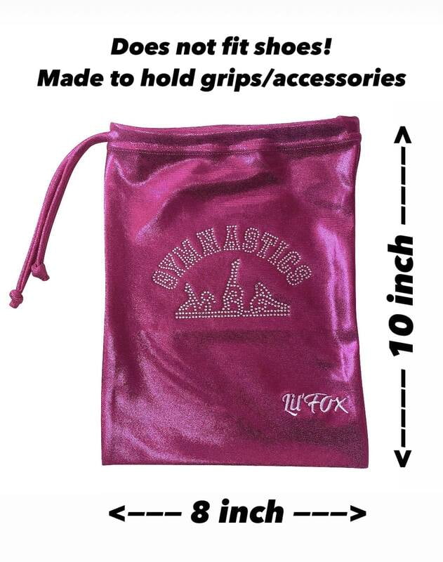 HOT PINK SHINY FOIL GRIP BAG