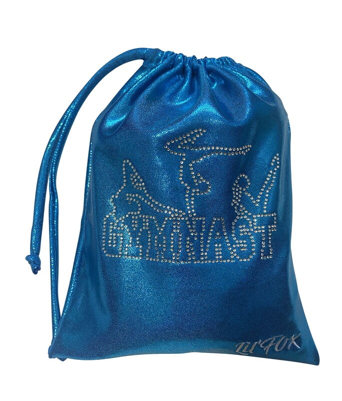 OCEAN BLUE SHINY FOIL GRIP BAG