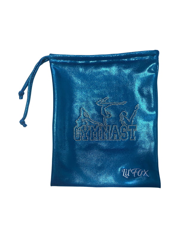 OCEAN BLUE SHINY FOIL GRIP BAG