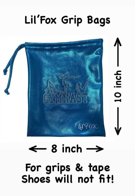 OCEAN BLUE SHINY FOIL GRIP BAG