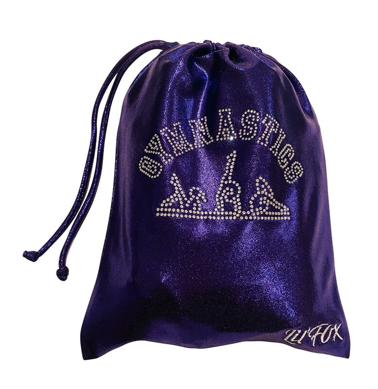 PURPLE SHINY MYSTIQUE GRIP BAG