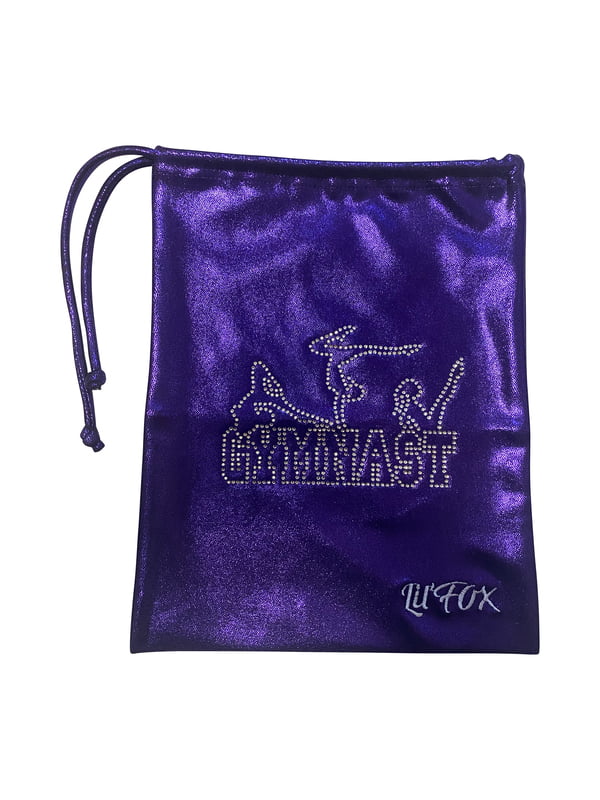 PURPLE SHINY GRIP BAG