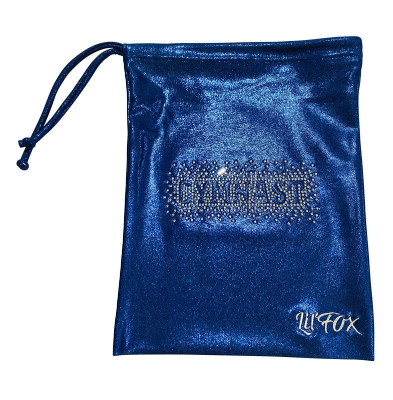 ROYAL BLUE SHINY MYSTIQUE GRIP BAG 8x10"