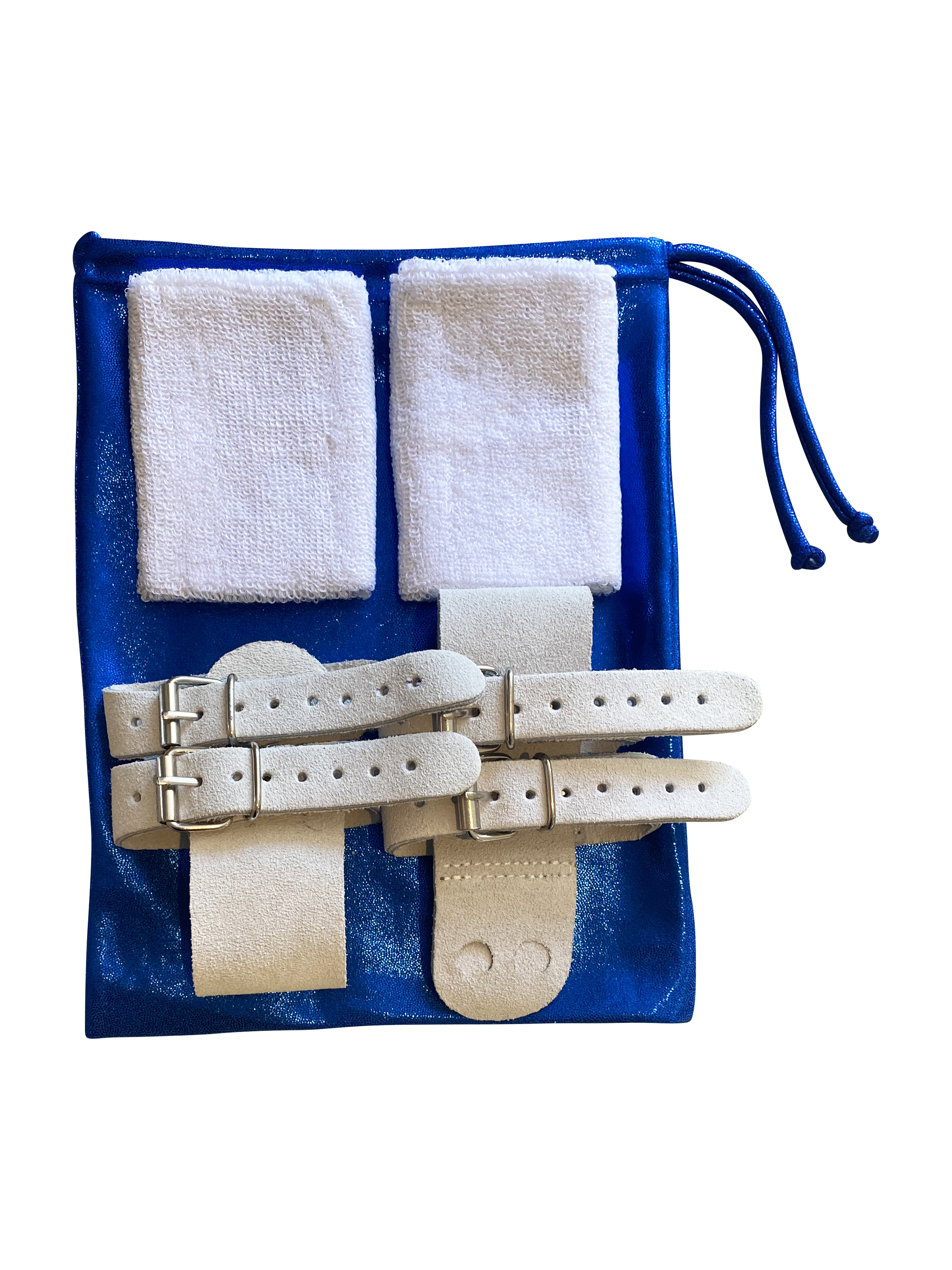 ROYAL BLUE SHINY MYST GYMNAST GRIP BAG 8x10"