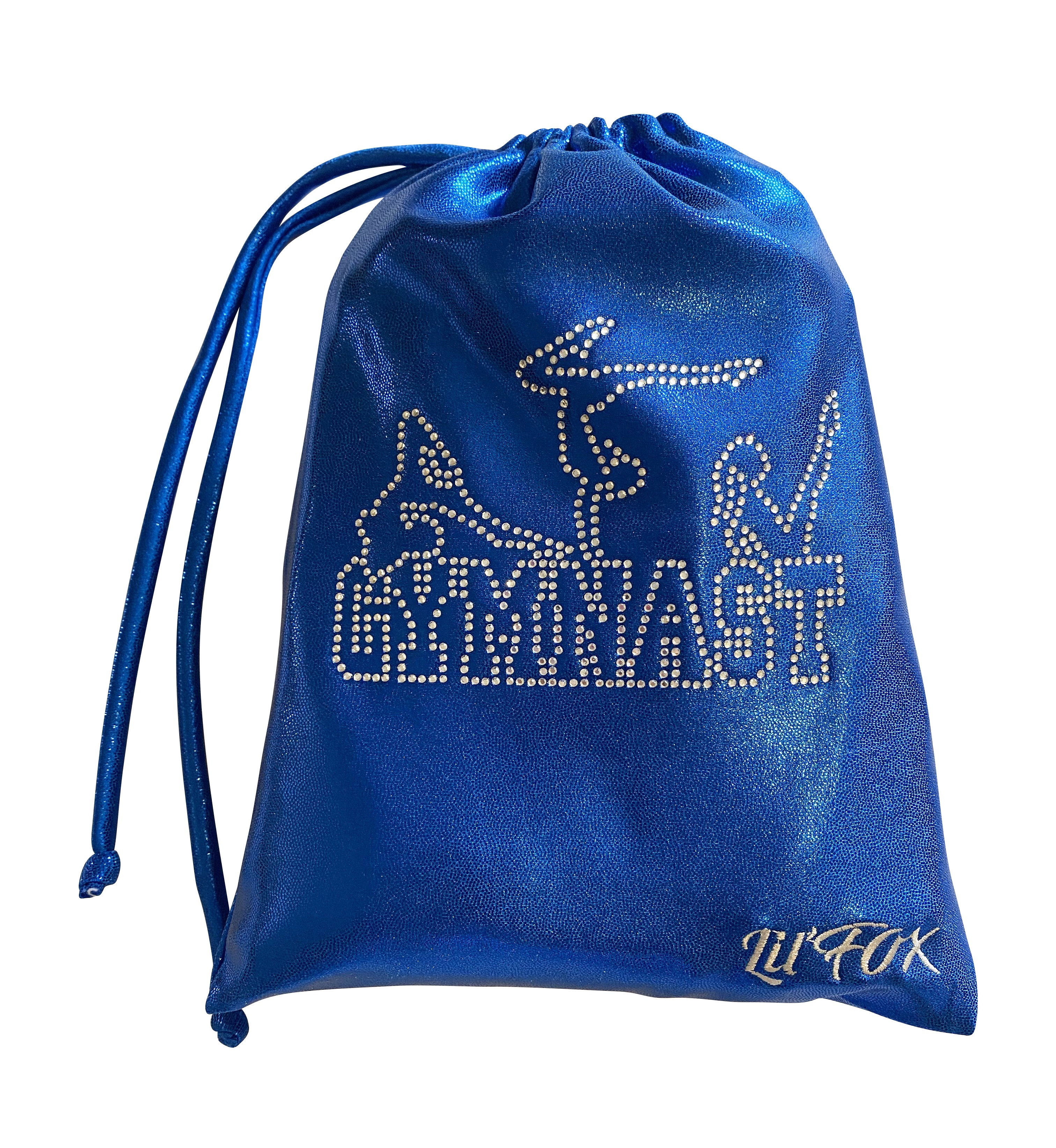 ROYAL BLUE SHINY MYST GYMNAST GRIP BAG 8x10"