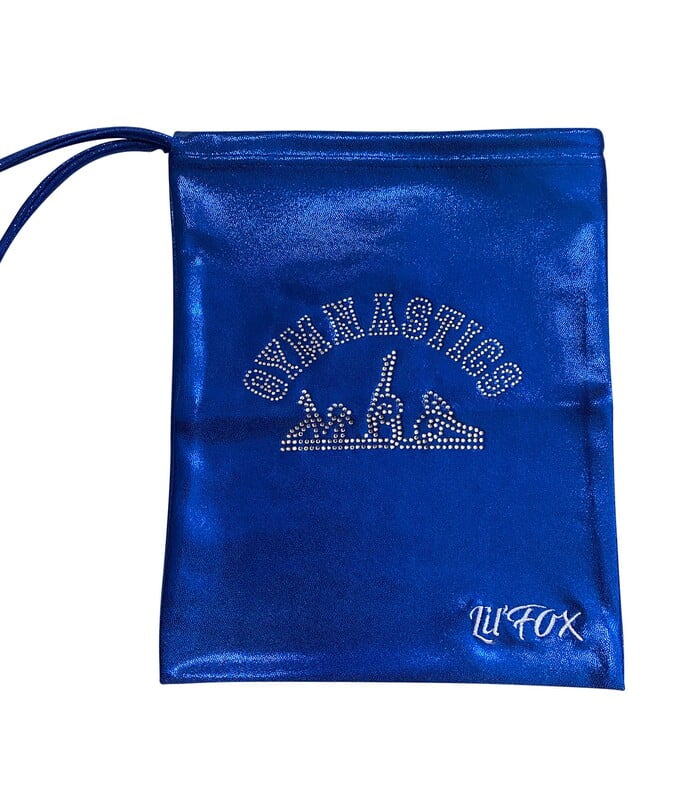 ROYAL BLUE GRIP BAG 'GYMNASTICS' STONES