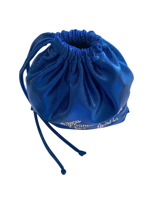 ROYAL BLUE & SILVER SHINY MYSTIQUE GRIP BAG