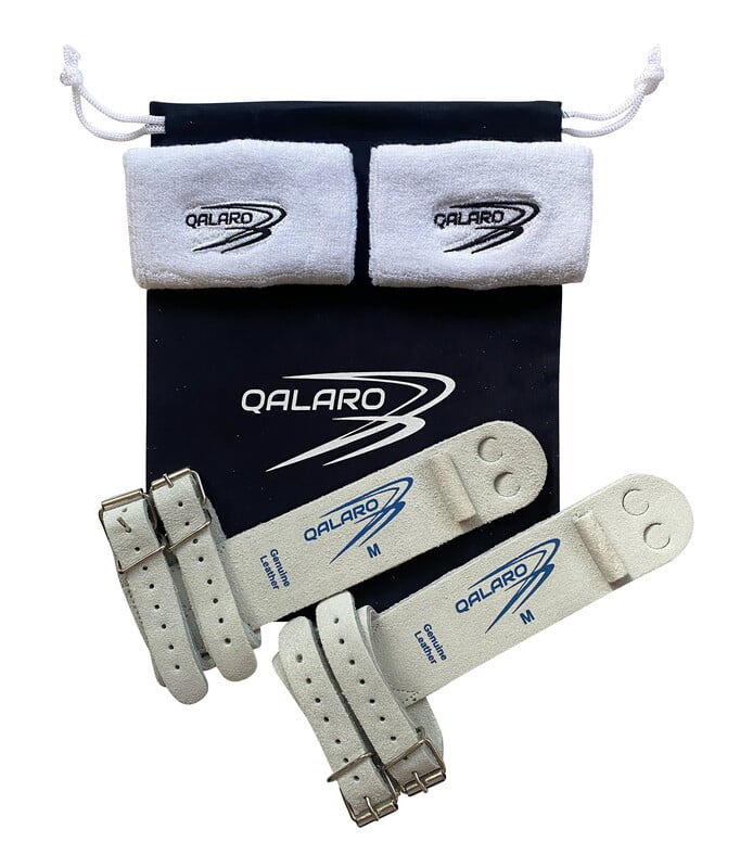 QALARO DOUBLE BUCKLE BAR GRIPS WITH DOWEL QALARO DOUBLE BUCKLE BAR GRIPS WITH DOWEL