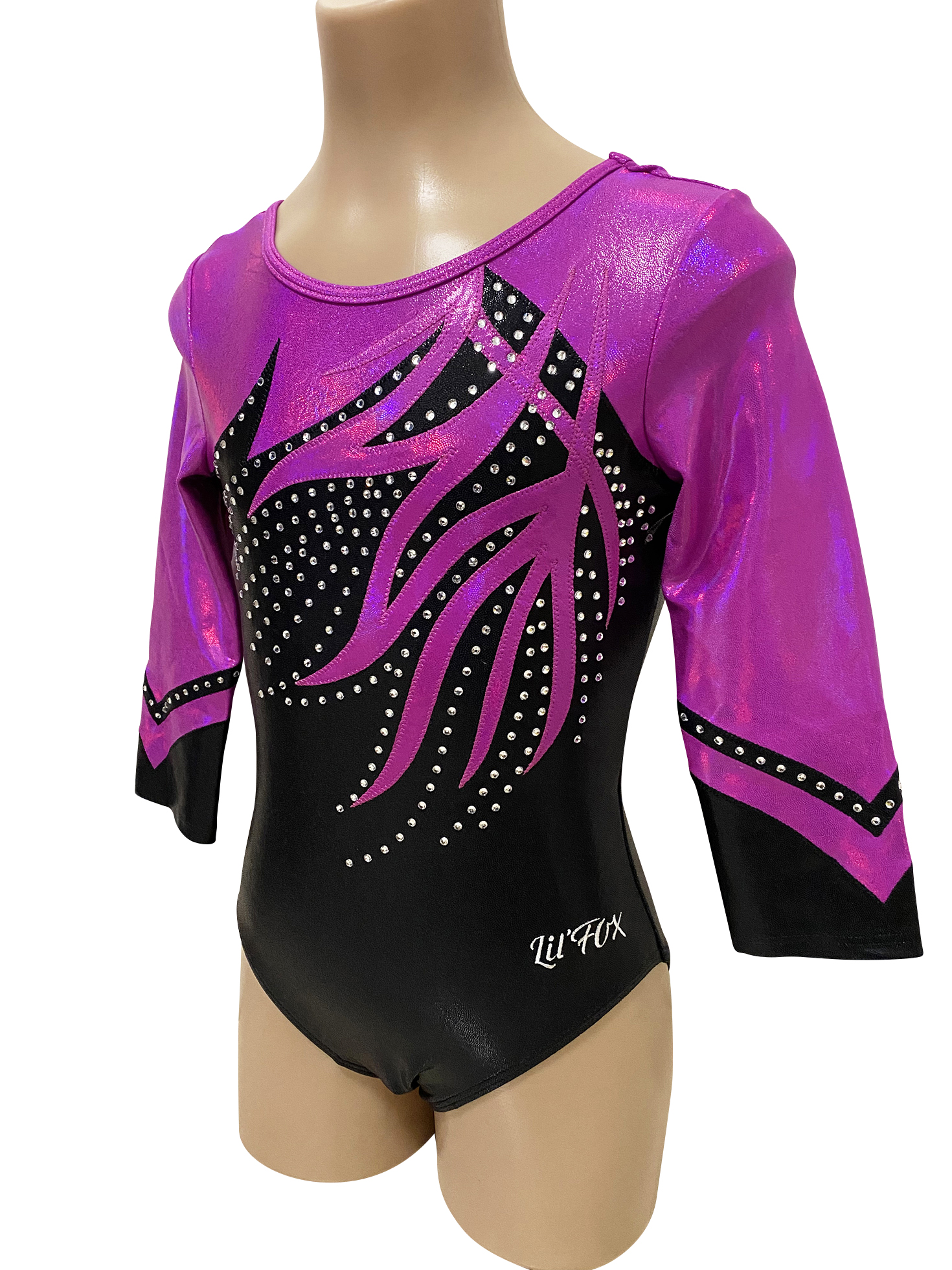 DARK MAGENTA SPYDER 3/4 SLEEVE