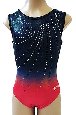 DARK NAVY / RED MYSTIC VOLCANO CLEAR / BLUE SWOOSH STONES