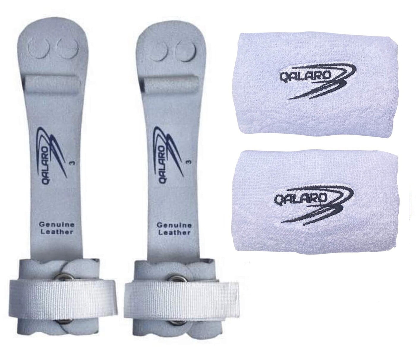 Qalaro Pro Grips Hook and Loop Dowel Grips for gymnastics