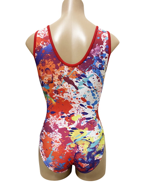 RAINBOW SPLAT LYCRA RED EDGE