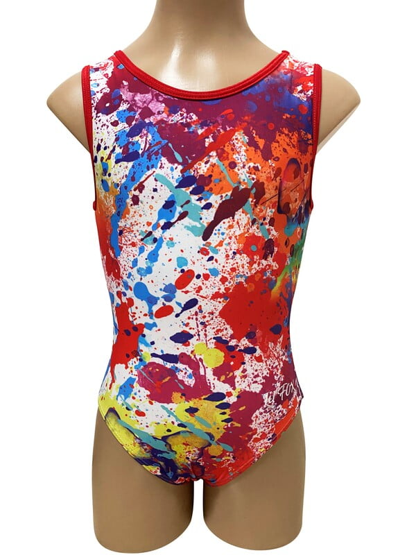 RAINBOW SPLAT LYCRA RED EDGE