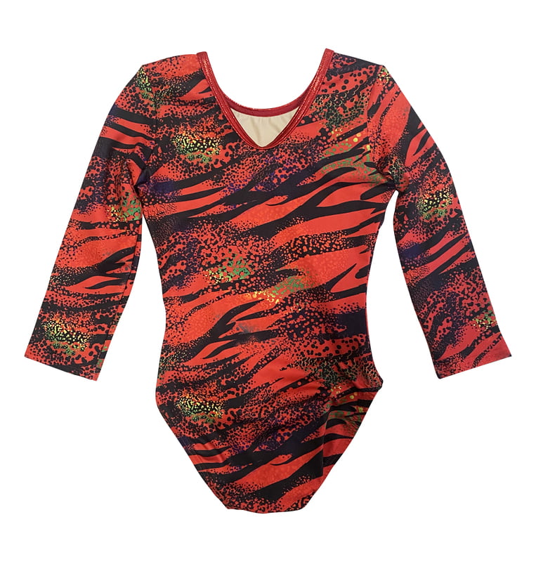 RED JUNGLE 3/4 SLEEVE