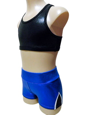 BLUE AND BLACK SHINY FOIL CROP SET