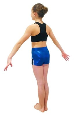 BLUE AND BLACK SHINY FOIL CROP SET