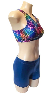 RAINBOW GALAXY CROP SET