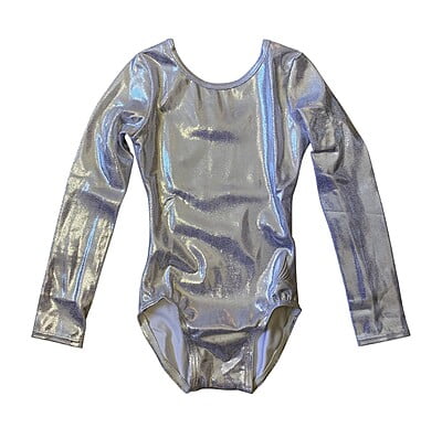 SILVER SHINY FOIL MYSTIQUE LONG SLEEVE