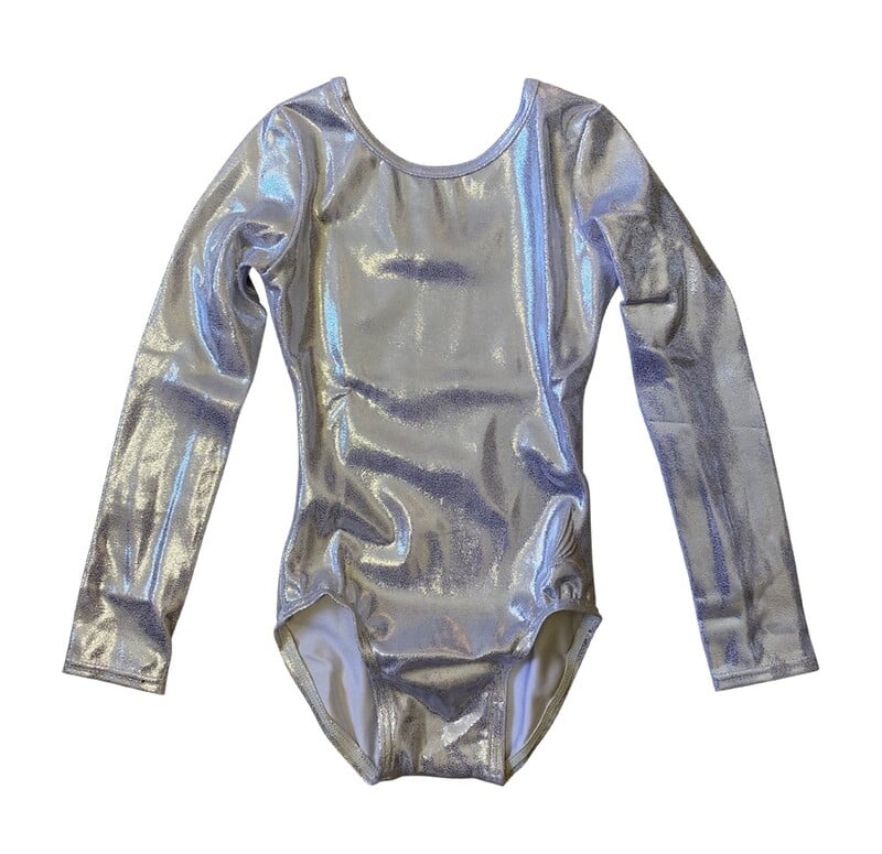 SILVER SHINY FOIL MYSTIQUE LONG SLEEVE