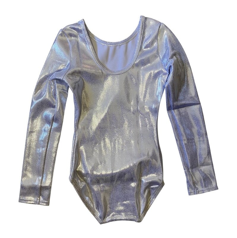 SILVER SHINY FOIL MYSTIQUE LONG SLEEVE