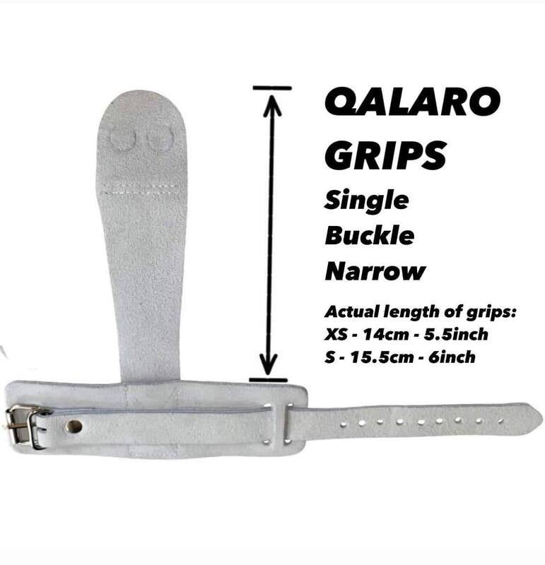 QALARO SINGLE BUCKLE NARROW GRIPS WITH DOWEL