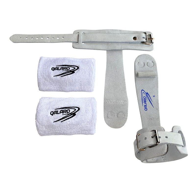 QALARO NARROW HAND GUARDS / SINGLE BUCKLE NARROW GRIPS WITH DOWEL QALARO NARROW HAND GUARDS / SINGLE BUCKLE NARROW GRIPS WITH DOWEL