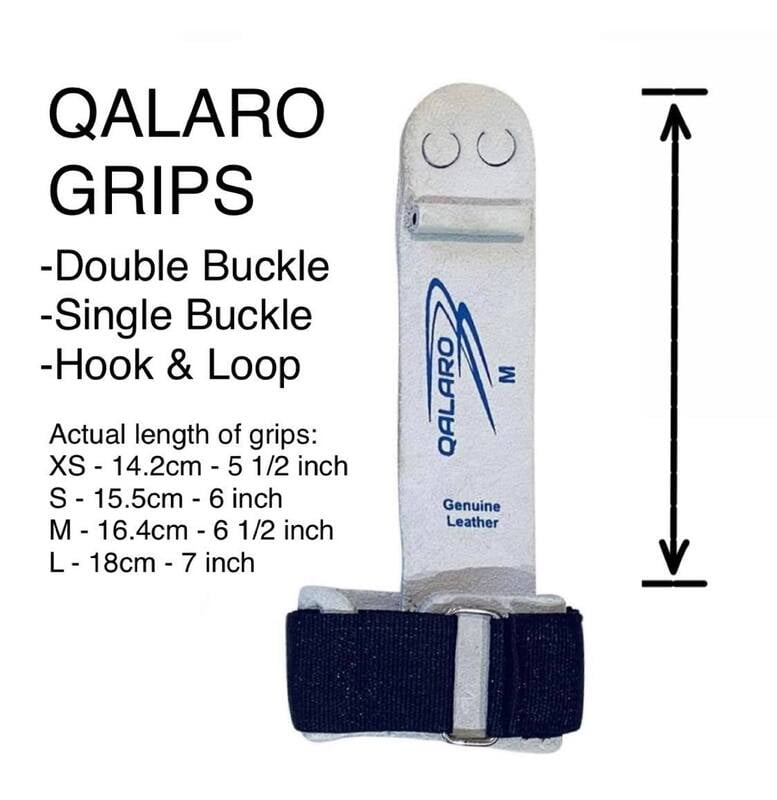 QALARO VELCRO GYMNASTICS GRIPS WITH DOWEL