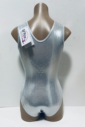 WHITE/SILVER SHINY FOIL GLITZ
