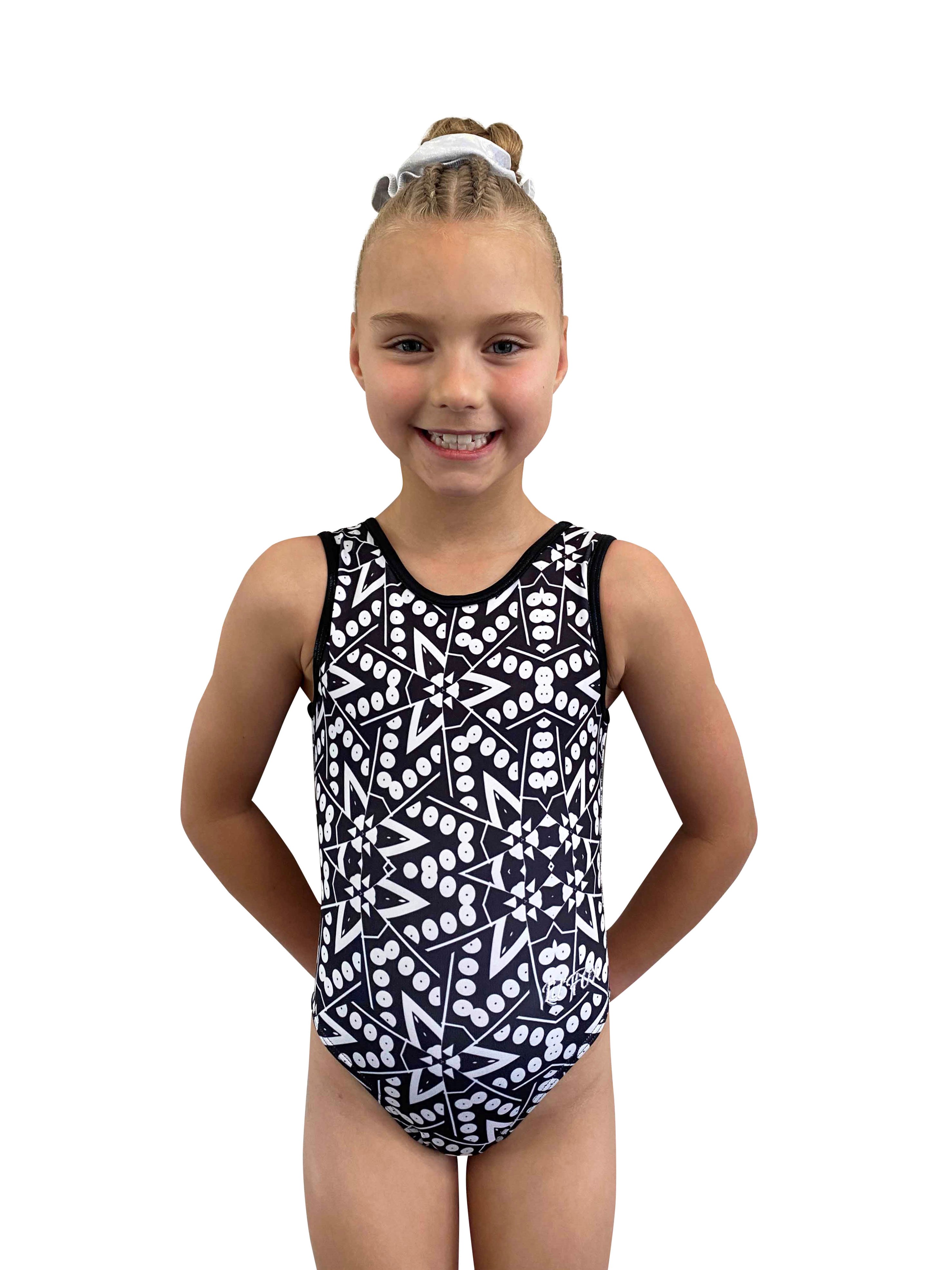 ZULU BLACK & WHITE LYCRA PRINT