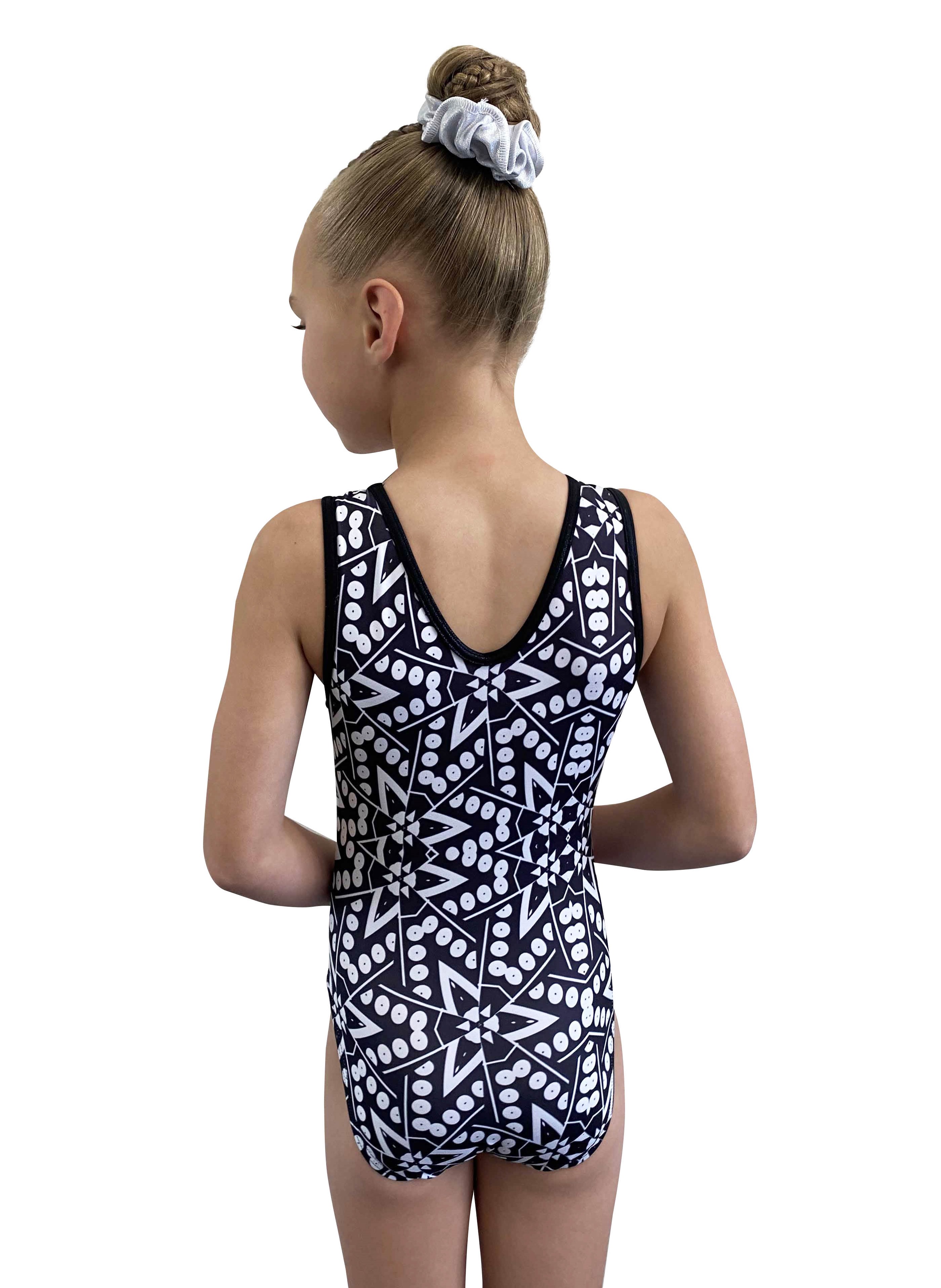 ZULU BLACK & WHITE LYCRA PRINT